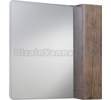Зеркало-шкаф Bellezza Олимпия 80 R орех