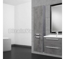 Шкаф-пенал Bellezza Луиджи 35 L серый