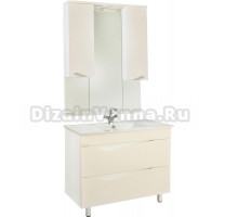 Мебель для ванной Bellezza Эйфория 100 бежевая