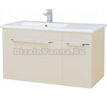 Тумба с раковиной Bellezza Альдо 90 L, бежевая