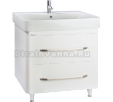 Тумба с раковиной Bellezza Олимпия 60 белая