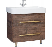 Тумба с раковиной Bellezza Олимпия 60 орех