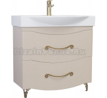 Тумба с раковиной Bellezza Сесилия 85 капучино