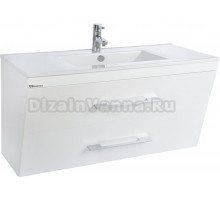 Тумба с раковиной Bellezza Берта подвесная 90 белая