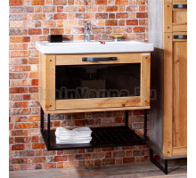 Тумба с раковиной Бриклаер Лофт 70 подвесная