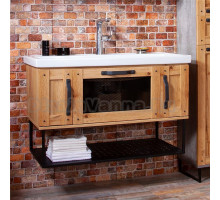 Тумба с раковиной Бриклаер Лофт 100 подвесная