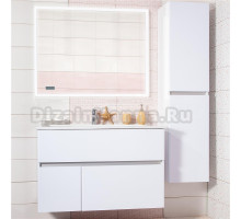 Мебель для ванной Бриклаер Мальта 105 белая