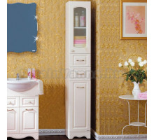 Шкаф-пенал Бриклаер Анна 32 белый