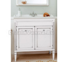 Тумба с раковиной Caprigo Альбион 80 BIANCO Light Vintage