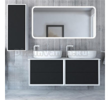Мебель для ванной Cezares Bellagio 140 со столешницей grafite
