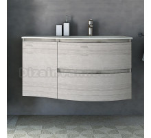 Тумба с раковиной Cezares Vague 104 R rovere sbiancato