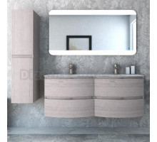 Мебель для ванной Cezares Vague 140 две чаши rovere sbiancato