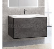 Тумба для комплекта Cezares Premier HPL-100-2C-SO-MGN-BLUM manganese