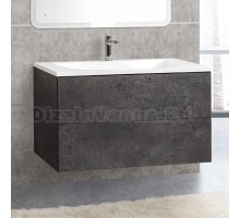 Тумба для комплекта Cezares Premier HPL-100-2C-SO-MGN-BLUM-EST manganese