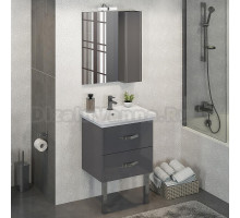 Мебель для ванной Comforty Рим 60 серый