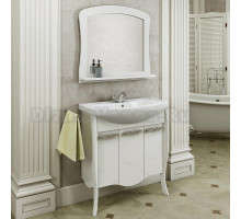 Мебель для ванной Comforty Венеция 80 белый глянец