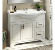 Тумба с раковиной Comforty Севилья 100 слоновая кость
