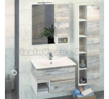 Мебель для ванной Comforty Турин 75 дуб бежевый