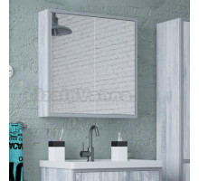 Зеркало-шкаф Corozo Айрон 70 серый, арт