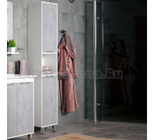 Шкаф-пенал Corozo Чикаго 35 бетон