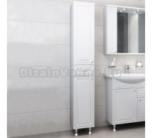 Шкаф-пенал Damixa RedBlu Palace One 30 с бельевой корзиной