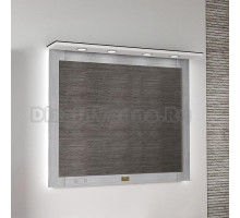 Зеркало Edelform Сириус 100 серый травертин, с подсветкой