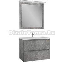 Мебель для ванной Edelform Сириус 80 индустриальный бетон