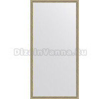 Зеркало Evoform Definite BY 0691 48x98 см витое серебро Зеркало Evoform Definite BY 0691 48x98 см витое серебро