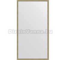 Зеркало Evoform Definite BY 0725 58x108 см витое серебро Зеркало Evoform Definite BY 0725 58x108 см витое серебро