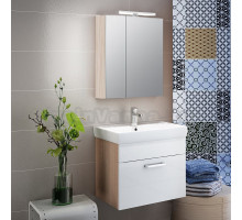 Мебель для ванной Iddis Mirro 60 подвесная, белая, дерево