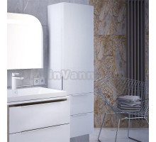 Шкаф-пенал Iddis Calipso 40 подвесной, белый