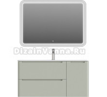 Мебель для ванной Iddis Edifice 100 фисташково-серая