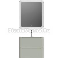 Мебель для ванной Iddis Edifice 60 фисташково-серая