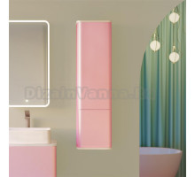 Шкаф-пенал Jorno Pastel 125 розовый иней