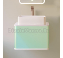 Тумба для комплекта Jorno Pastel 58 бирюзовый бриз