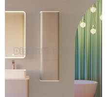 Шкаф-пенал Jorno Pastel 125 французский серый