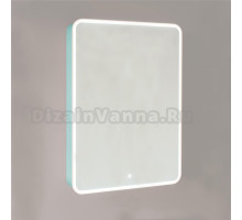 Зеркало-шкаф Jorno Pastel 60 бирюзовый бриз