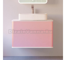Тумба для комплекта Jorno Pastel 80 розовый иней