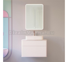 Мебель для ванной Jorno Pastel 80 белый жемчуг