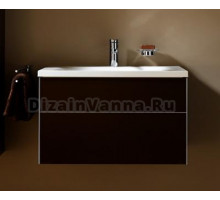 Тумба с раковиной Keuco Royal Reflex мокко 100 см