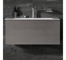 Тумба с раковиной Keuco Plan 100 см, инокс