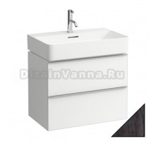 Тумба с раковиной Laufen Space 65 см темный вяз