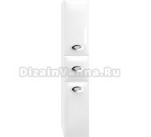 Шкаф-пенал Marka One Ovale 30П White L