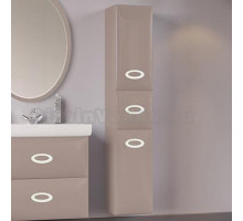 Шкаф-пенал Marka One Arrondi 30П cappuccino, R