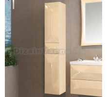 Шкаф-пенал Marka One Elegant 30П vanilla, L