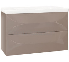 Тумба для комплекта Marka One Elegant 80П cappuccino