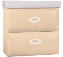 Тумба для комплекта Marka One Arrondi 70П vanilla