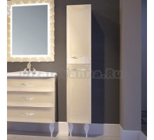 Шкаф-пенал Marka One Lumier 30Н vanilla, R