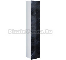 Шкаф-пенал Marka One Lacio 30П black stone, R