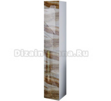 Шкаф-пенал Marka One Lacio 30П onyx, L